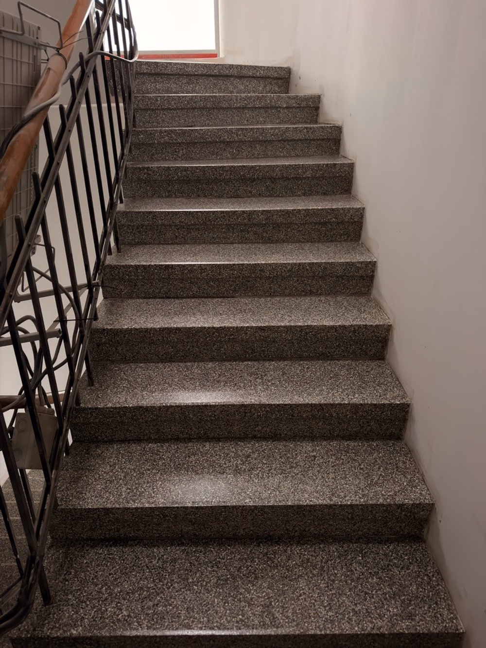 Stav po kompletní renovaci schodů